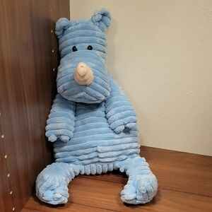 Jellycat Light Blue Rhino Stuffed Animal